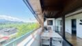 Loggia mit Panoramablick