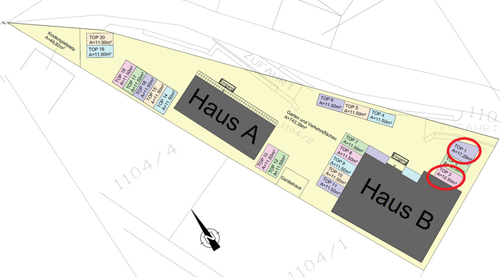 Parkplätze KFZ Top 1+3