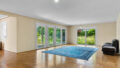 rd. 70 m² Wohnzimmer mit Sommergarten